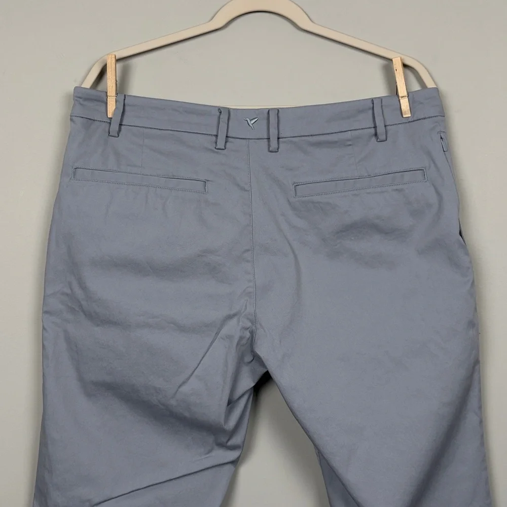 Birddogs Stretch Khakis‎ Slim Fit With Liner Gray Mist SZ 36x32